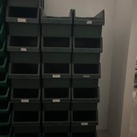 Cassette in pvc porta utensili/oggetti