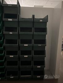 Cassette in pvc porta utensili/oggetti