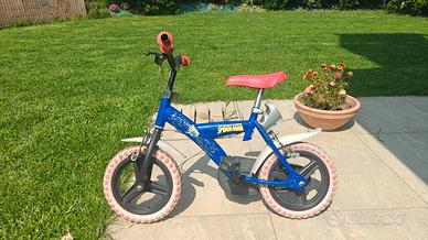 Bicicletta per bambini Spider-Man 12” blu e rossa