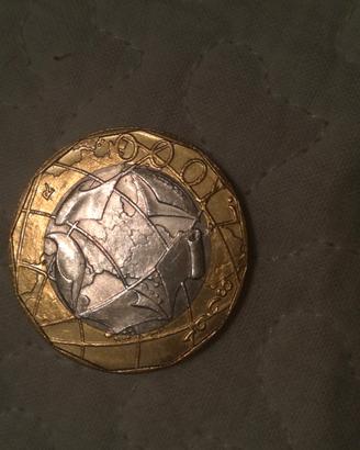 Moneta 1000 lire '98 Europa sbagliata