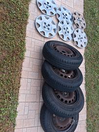 pneumatici estivi c/cerchio 165/70/R14 xPunto 188 