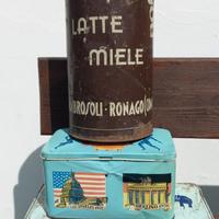 Scatole latta vintage Bertolini Ambrosoli