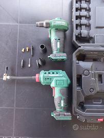 PARKSIDE COMPRESSORE E POMPA RICARICABILE X20