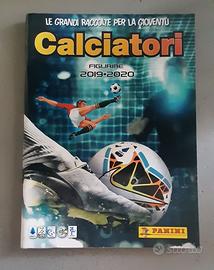albu panini calciatori 2019 - 20 vuoto nuovo