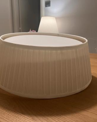 Lampadario IKEA ÅRSTID soffitto, paralume tessuto