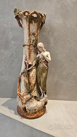 Coppia Vasi Art Nouveau 58cm - Ninfe