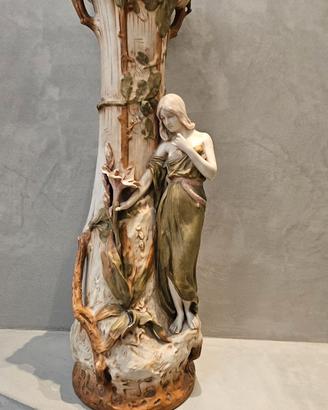 Coppia Vasi Art Nouveau 58cm - Ninfe