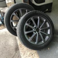 pneumatici invernali Bridgestone+cerchi lega 17''