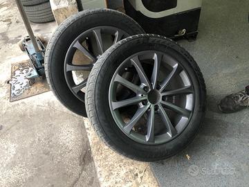 pneumatici invernali Bridgestone+cerchi lega 17''