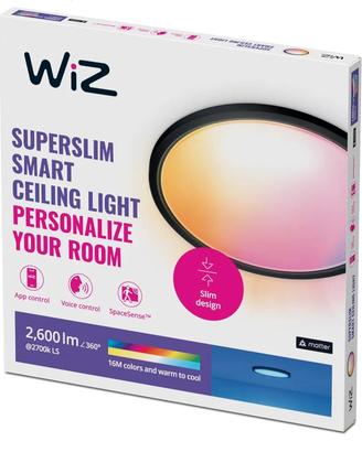 Wiz Plafoniera Superslim Smart nuova sigillata 