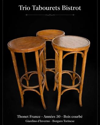 3 sgabelli bar baumann france