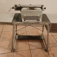 Mobile dattilo in metallo anni’70 Olivetti