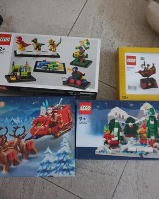 Lego nuovo slitta di babbo natale gli elfi tributo