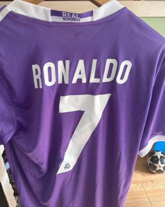 Maglietta Calcio Cristiano Ronaldo 7 Real Madrid