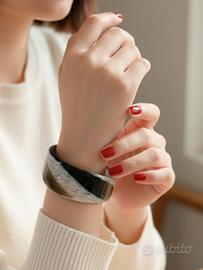 Bracciale etnico rigido effetto corno – Nuovo