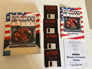 TV Sports Boxing PC MS-DOS Big Box Cinemaware
