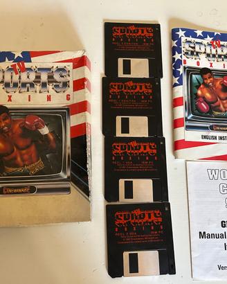 TV Sports Boxing PC MS-DOS Big Box Cinemaware