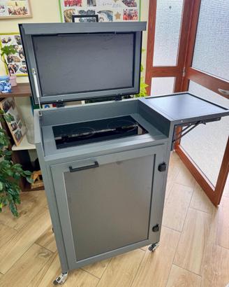 Cucina con piano ad induzione