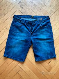 Jeans corti uomo blu Lee - W32 Slim