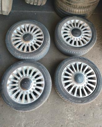 Cerchi in lega fiat 500 da 15p dal 2007 ad oggi 