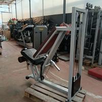 Leg extension technogym silver