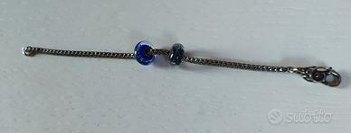 braccialetto Trollbeads con due beads