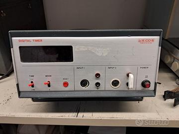 timer digital clock strumento elettronico vintage