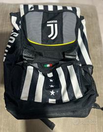 Zaino scuola estendibile e astuccio della Juventus