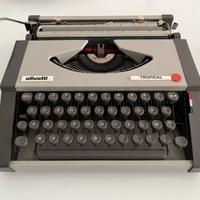Macchina da scrivere Olivetti Tropical