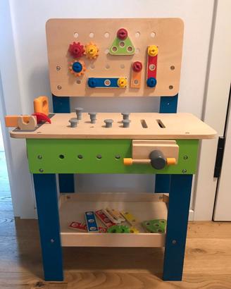 Banco da lavoro Hape Master Workbench in legno