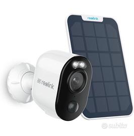 Reolink WIFI cam 4k con pannello solare