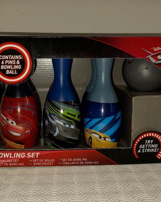 N.2 Bowling set Cars e bowling per bambini