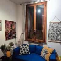 Divano Letto IKEA SKÖNABÄCK Blu Brillante