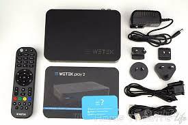 TV BOX WETEK Play 2 e Decoder digitale Terrestre