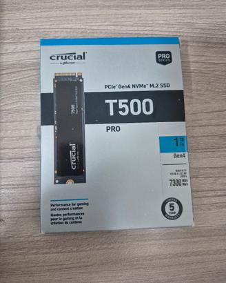 T500 crucial Pcle Gen4 NVME M.2 SSD