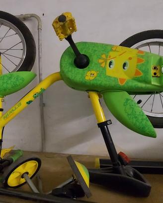 Bicicletta banbino B'Twin 14 pollici