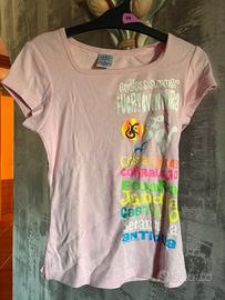 T-shirt rosa Fuerteventura Summer - Taglia S / XS