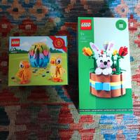 Lego 40527 e 40587 Pasqua edizione limitata