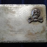 Portasigarette GERMANIA WW1 FREIKORPS TOTENKOPF