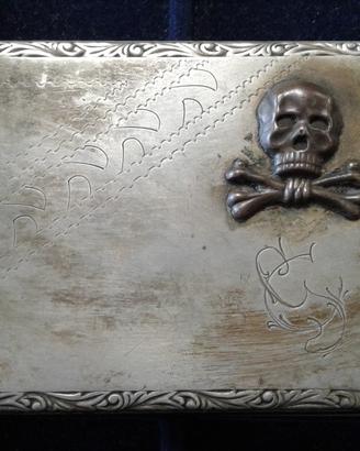 Portasigarette GERMANIA WW1 FREIKORPS TOTENKOPF