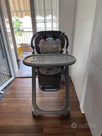 Seggiolone Chicco Polly Magic Relax Graphite