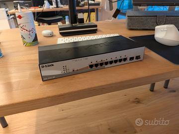 Switch PoE D-Link DGS-1210-10P - Gigabit + SFP