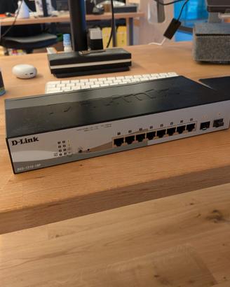 Switch PoE D-Link DGS-1210-10P - Gigabit + SFP