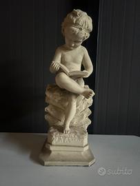 Putto in alabastro