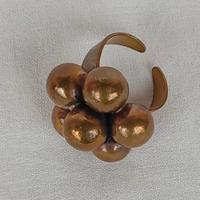 anello ottone artigianale unisex 