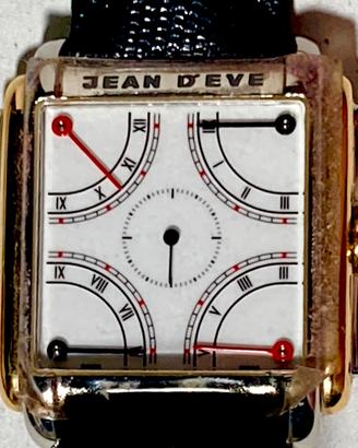 Jean D’eve “Quarta” Retrograde bicolore oro nuovo