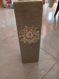 vaso col dorato