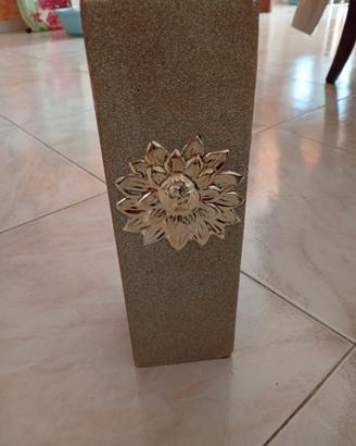 vaso col dorato