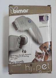Pettine elettrico antipulci per cani e gatti NUOVO