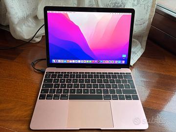 MacBook Retina, 12-inch, 2017 - 1,3 GHz - ORO ROSA